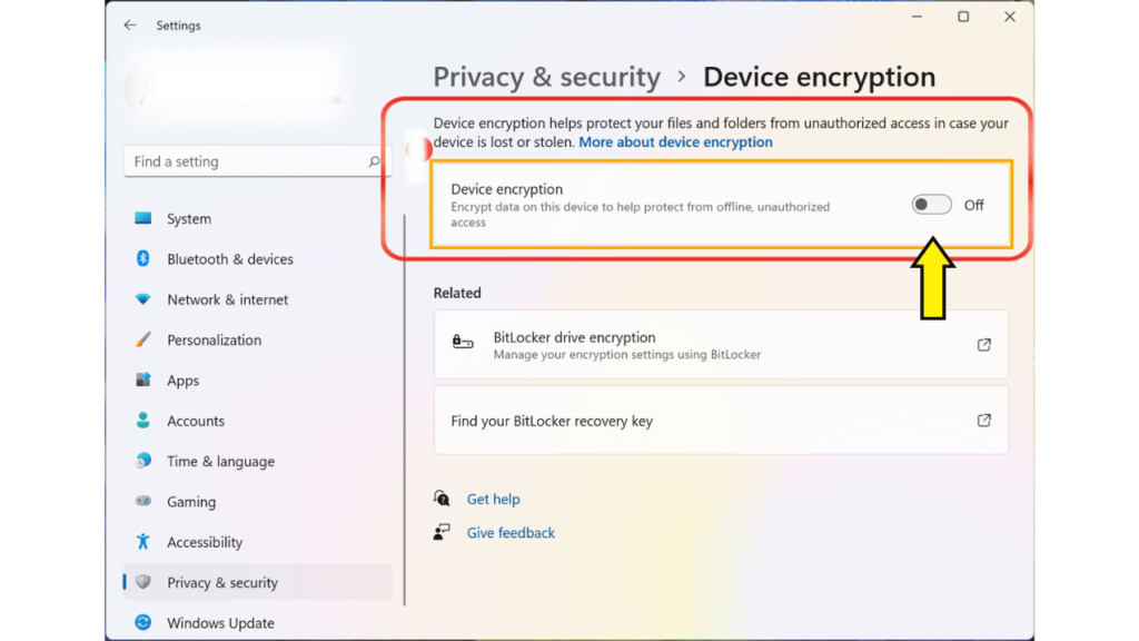 turn off bitlocker or disable bitlocker